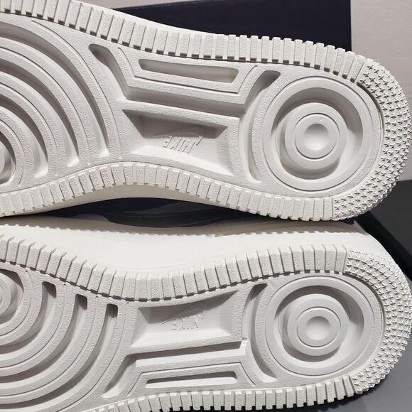 Nike Women's Sz 10 Air Force 1 PLT .AF. ORM Summit White Silver DJ9946-101 NEW - Picture 4 of 13